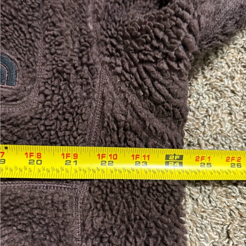 The North Face Mens Extreme Pile Full Zip Coal Brown Fleece Jacket
